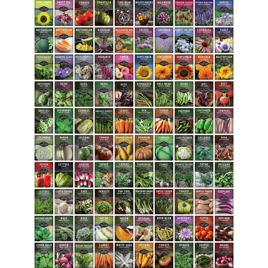 Complete Survival Garden Kit – 100 Seeds to Grow Food for Your Family - SurvivalGardenSeeds ~ Blessings Grow Meadows