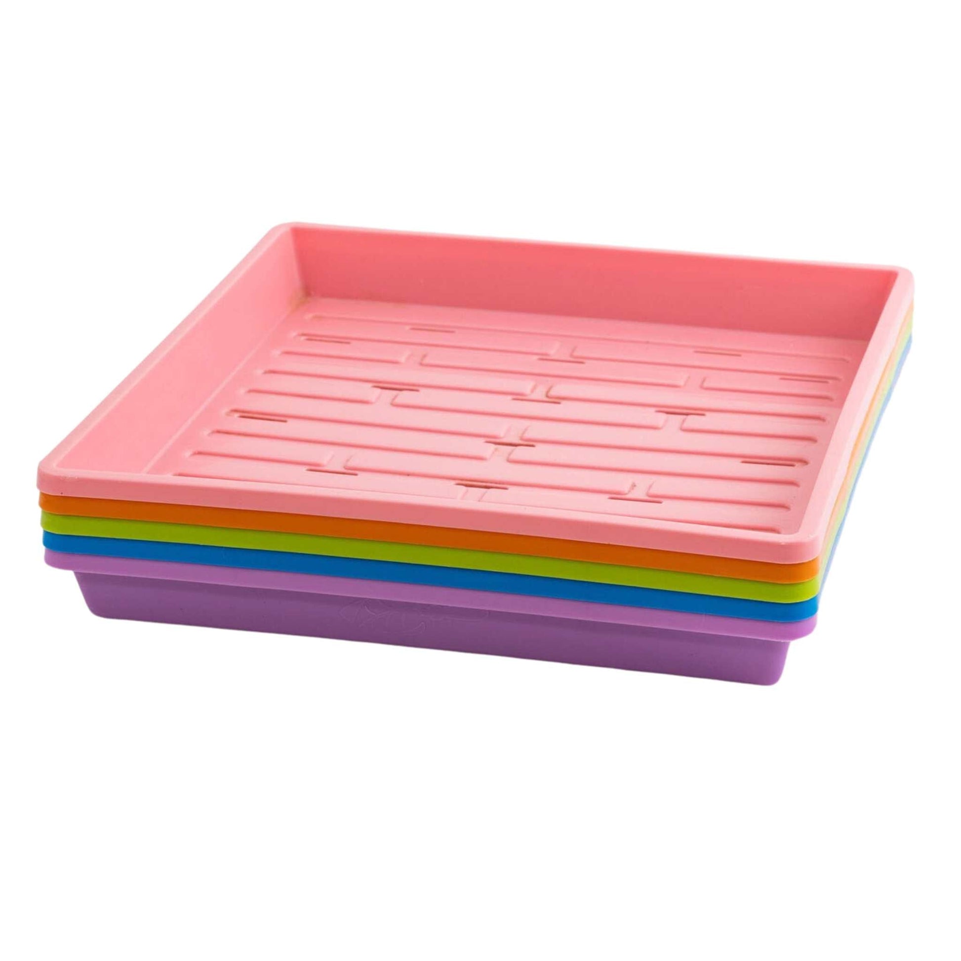 Bootstrap Farmer 1010 shallow seed trays with multiple compartments, designed for efficient seed starting and propagation.
