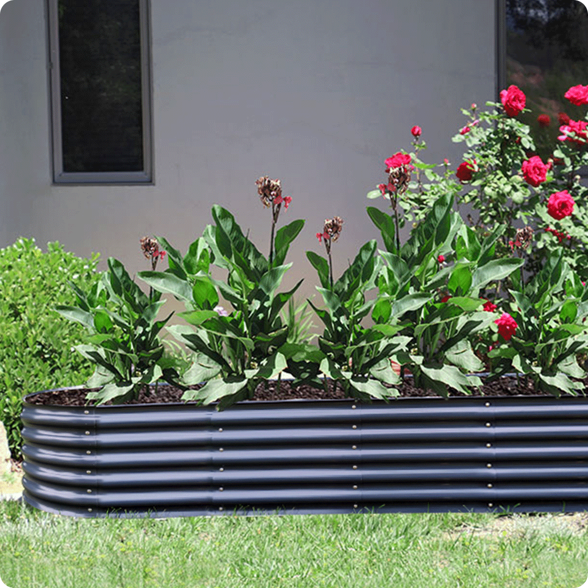 Olle Gardens 17" Tall, 12-in-1 Raised Garden Bed