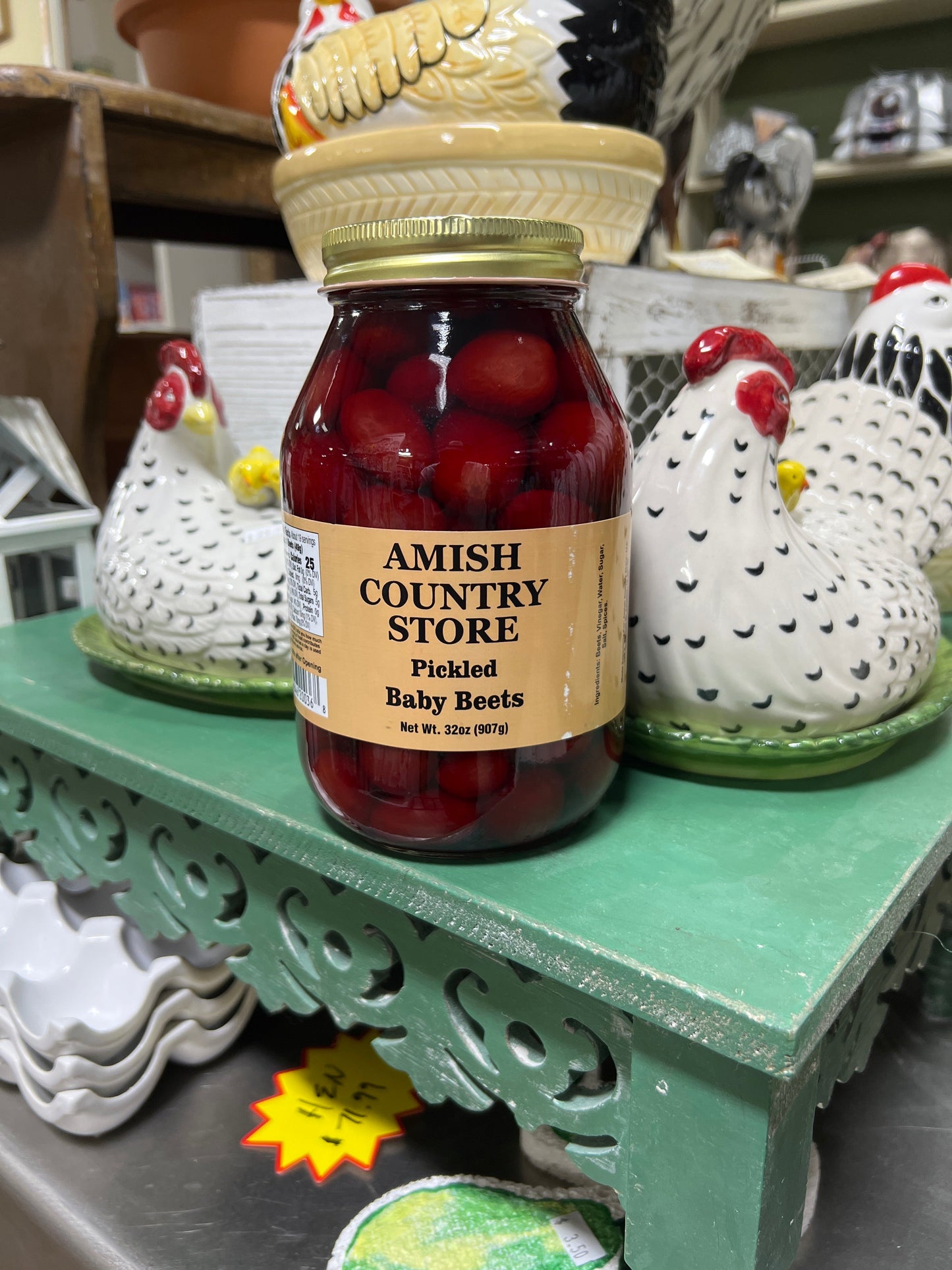 Pickled Baby Beets 32oz.