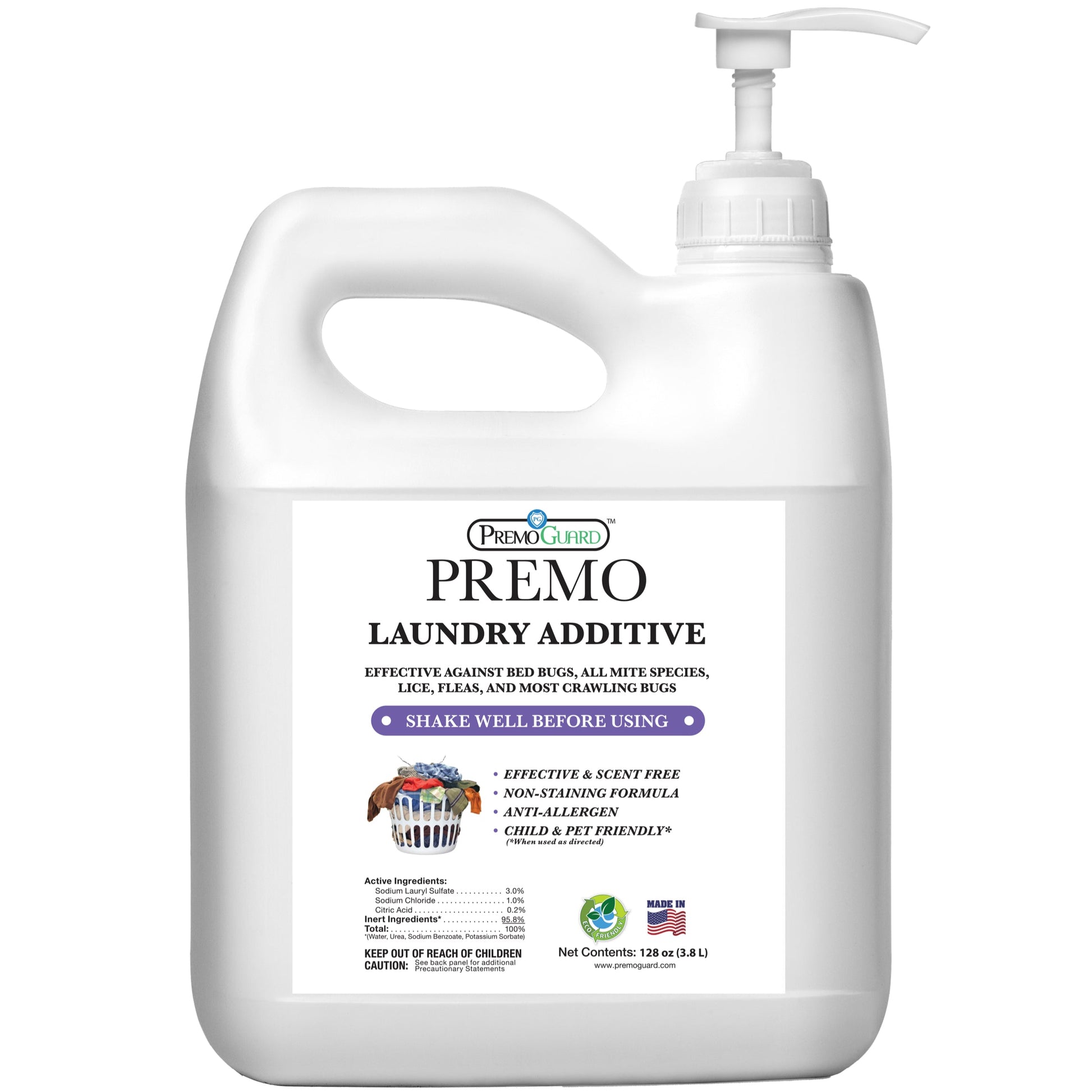 Bed Bug & Mite Killer Laundry Additive - All Natural Non-Toxic - By Premo Guard - Premo Natural Products ~ Blessings Grow Meadows