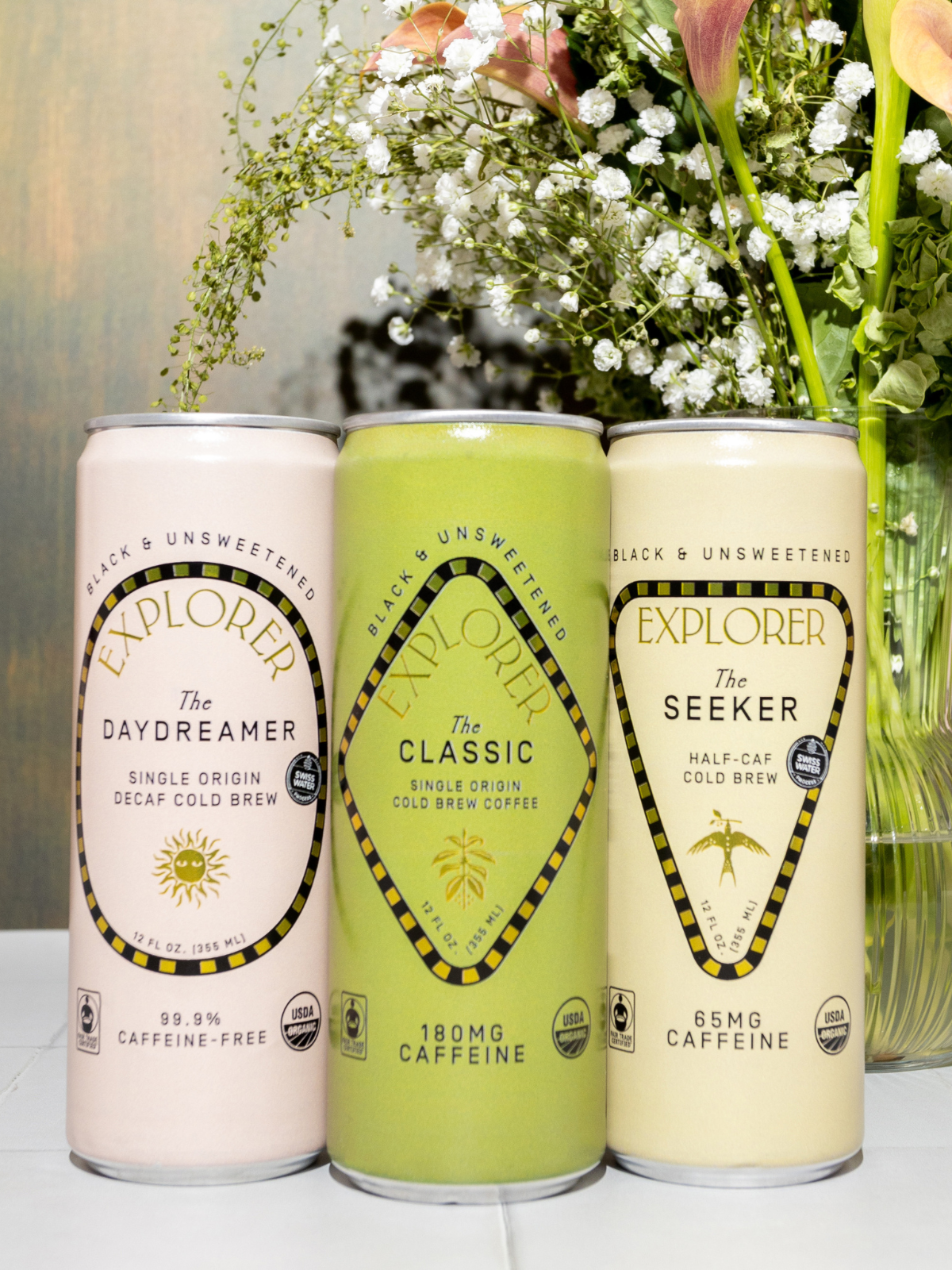 Cold Brew | Choose Your Caffeine Level | Unsweetened 12-Pack - Blessings Grow Meadows