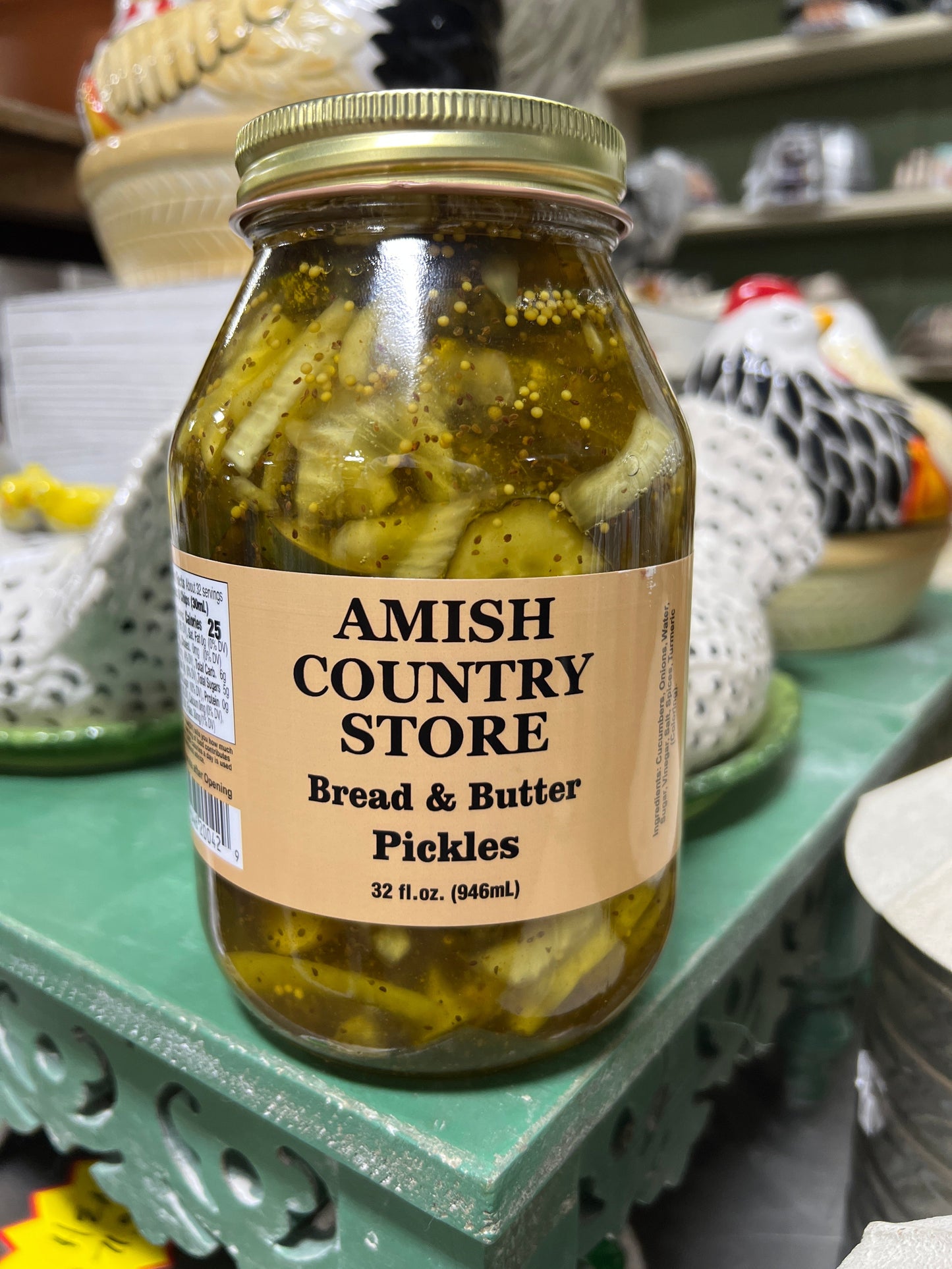 Bread & Butter Pickles 32 oz