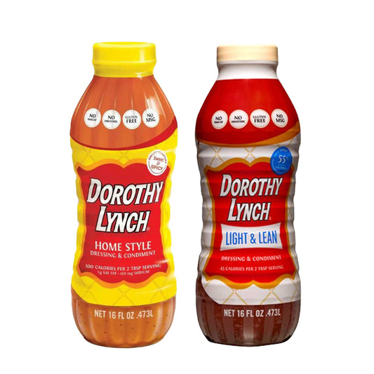 Dorothy Lynch Salad Dressing | 16 oz Homestyle & 16 oz Light & Lean | Gluten Free - BuyNebraska.com ~ Blessings Grow Meadows