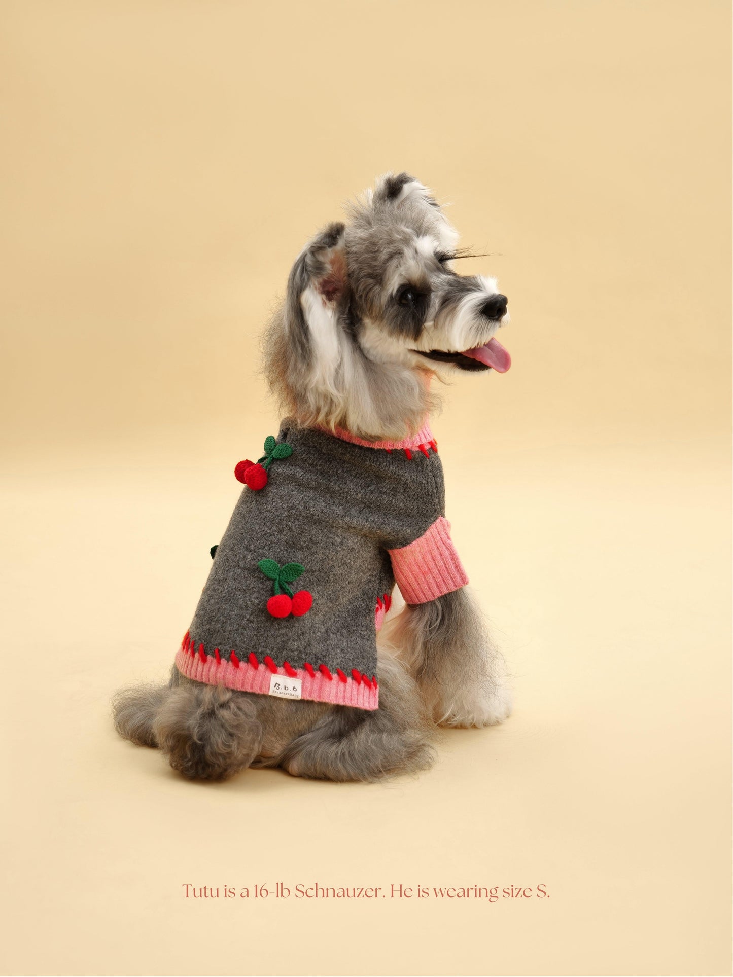 Cherry Kiss Sweater - BarkBarkBaby ~ Blessings Grow Meadows