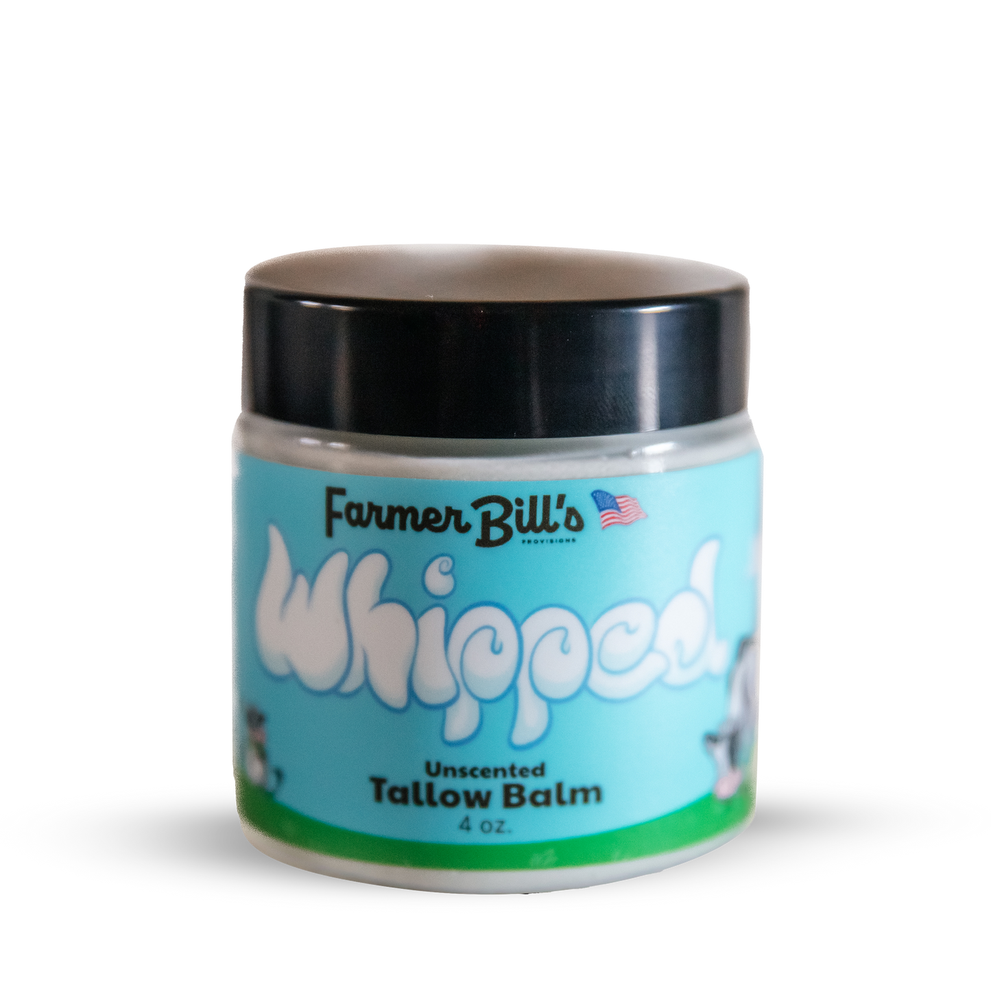 Whipped Unscented Grass-fed Tallow Balm 4 oz