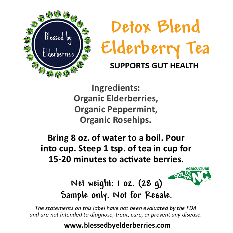 Detox Blend Elderberry Tea