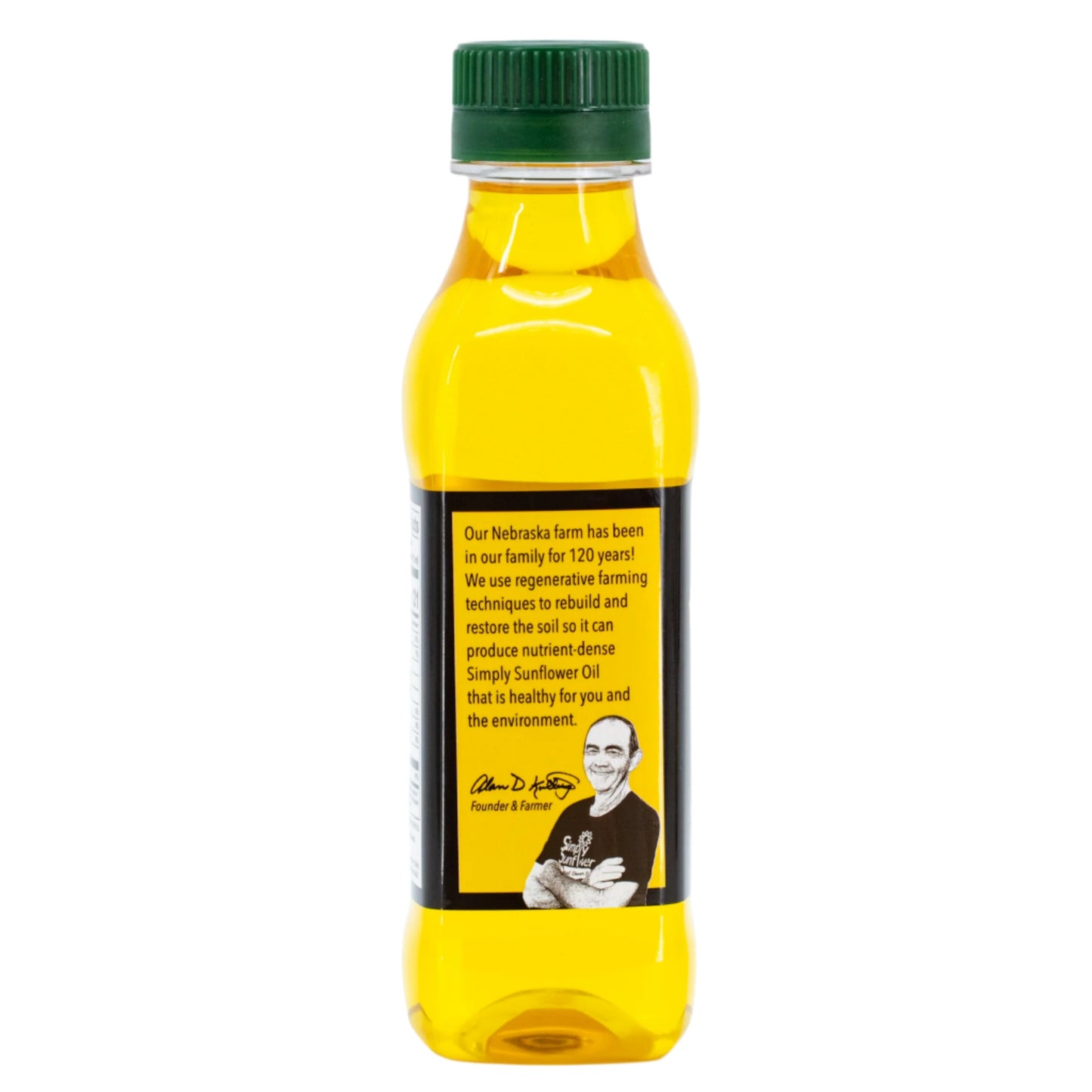 Two 8 oz bottles of Simply Sunflower sunflower oil, non-GMO, gluten-free, nut-free, vegan food multipacks from BuyNebraska.com