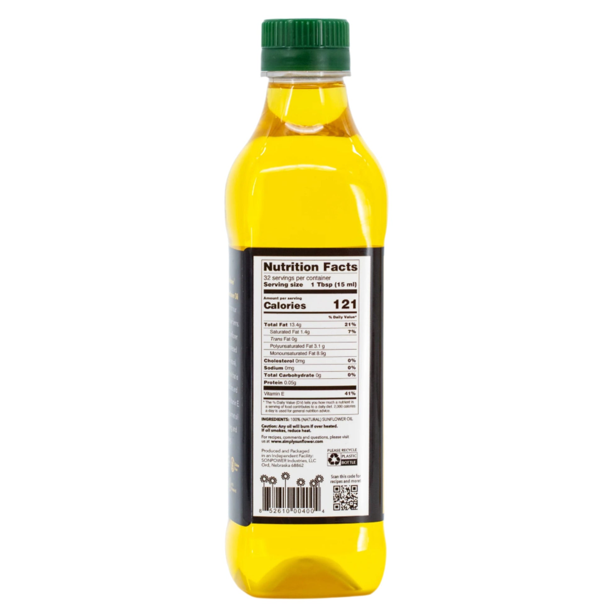 Sunflower Oil | Pack of 3 | 16 oz | Non GMO, Gluten Free, Vegan | Simply Sunflower - BuyNebraska.com ~ Blessings Grow Meadows