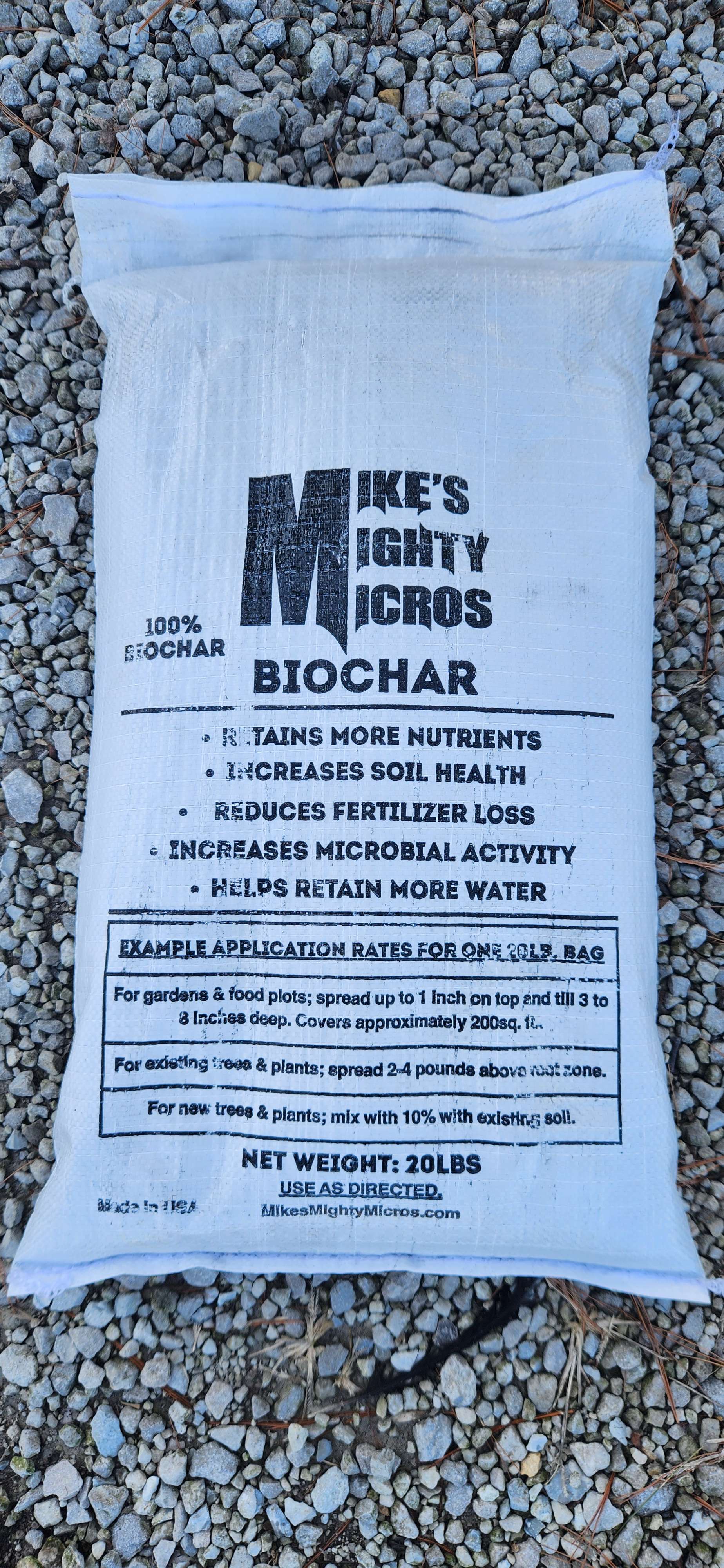 Mike's Mighty Micros Biochar - Blessings Grow Meadows