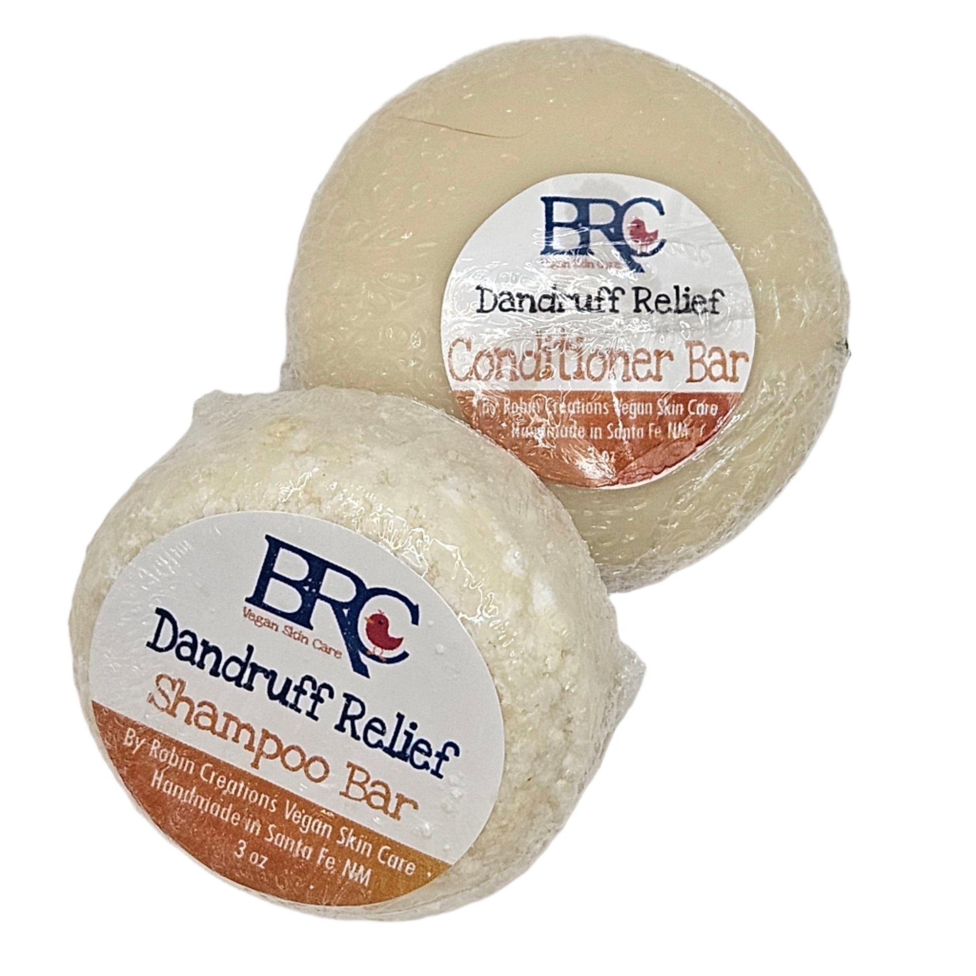 Natural Sulfate-Free Dandruff Shampoo & Conditioner Bar Set - Blessings Grow Meadows