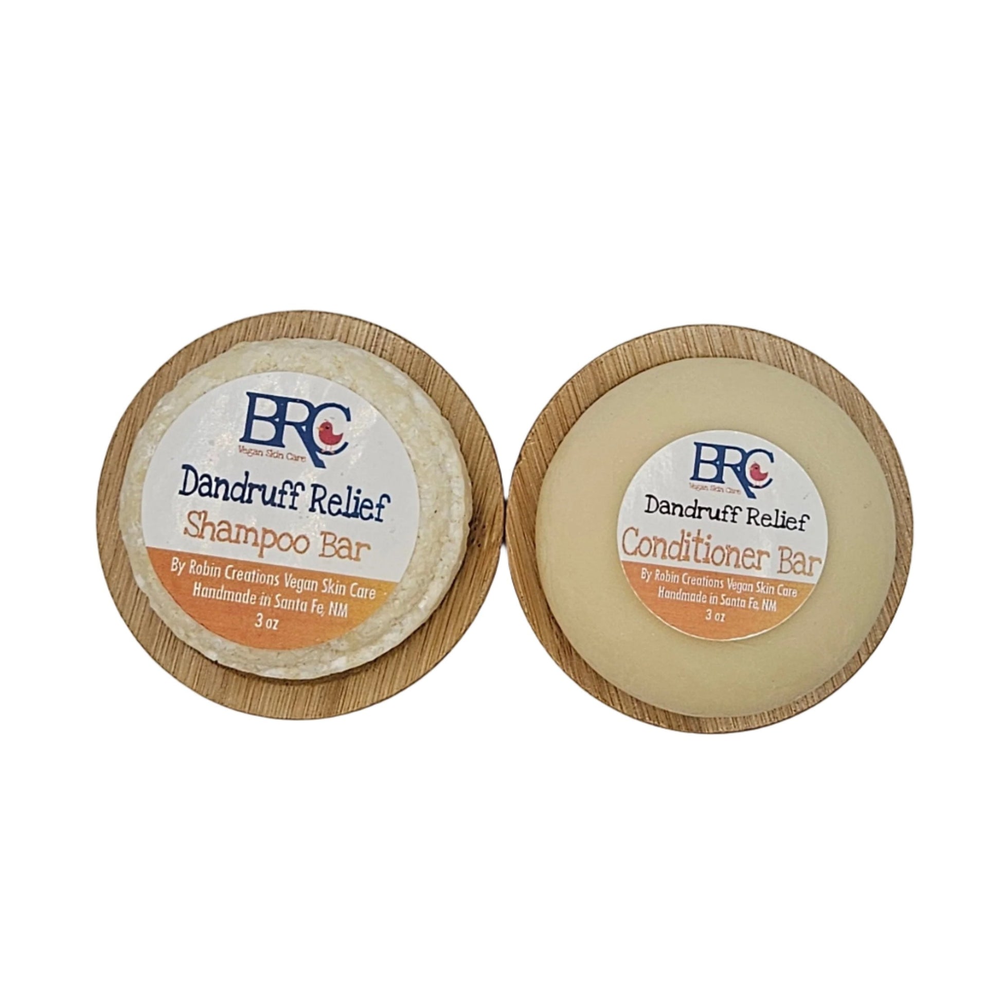 Natural Sulfate-Free Dandruff Shampoo & Conditioner Bar Set - Blessings Grow Meadows