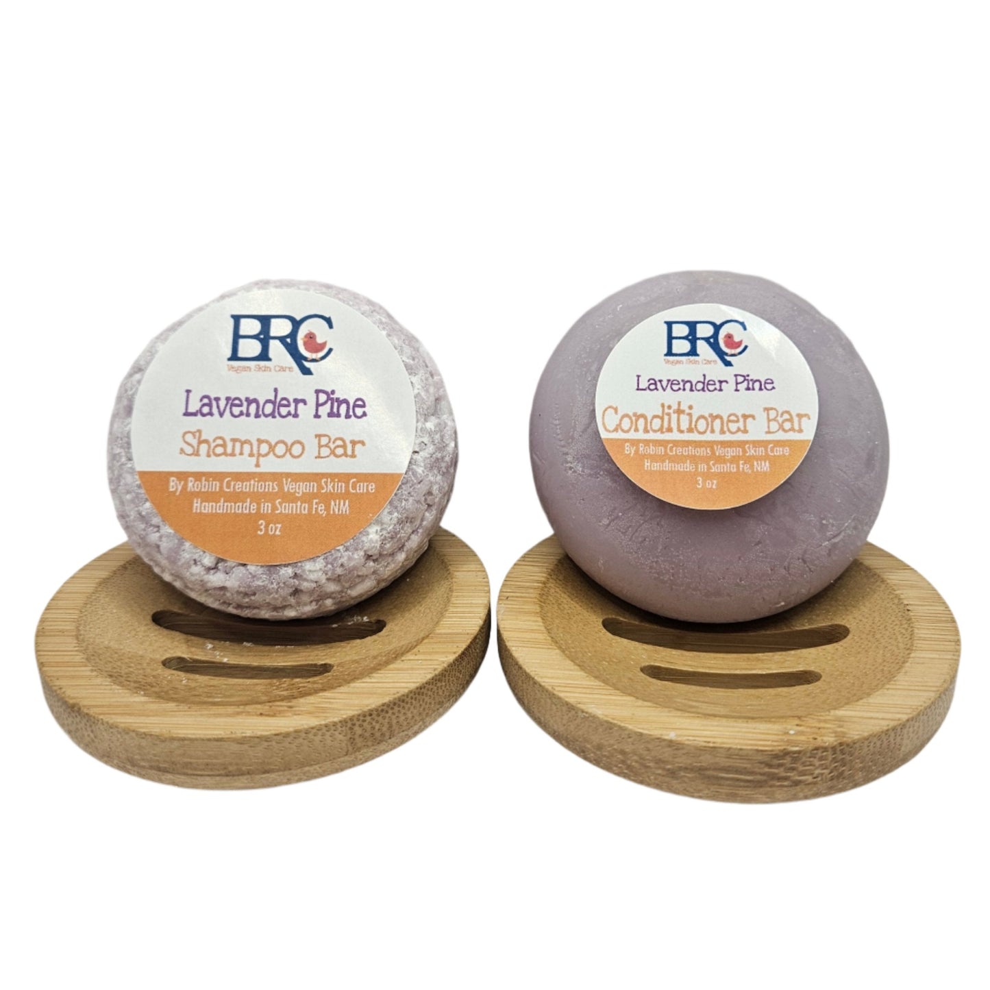 Handcrafted Natural Sulfate-Free Shampoo & Conditioner Bar Set - Blessings Grow Meadows