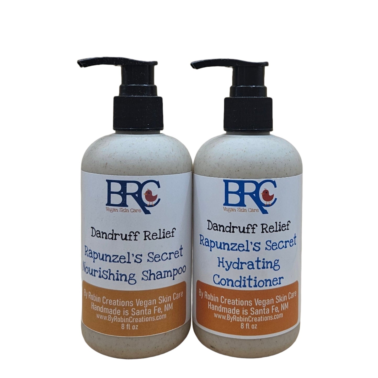 Dandruff Relief Liquid Shampoo & Conditioner - Now in Biodegradable Pump Bottles! - Blessings Grow Meadows