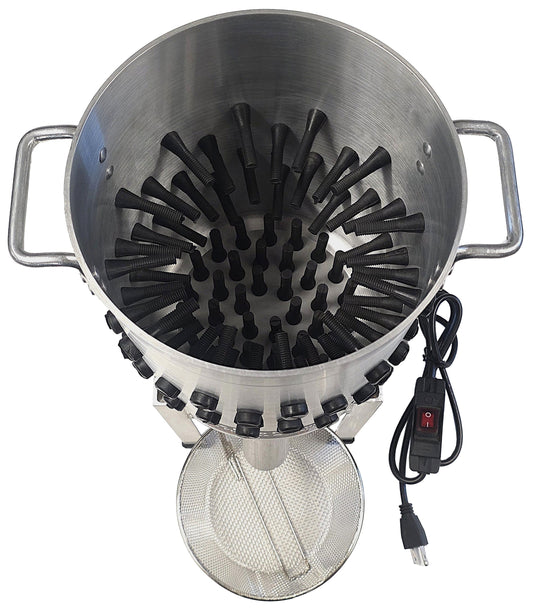 Pro USA Quail Feather Picker from Rite Farm Products, used for plucking feathers on small birds like quail, pigeons, and doves.