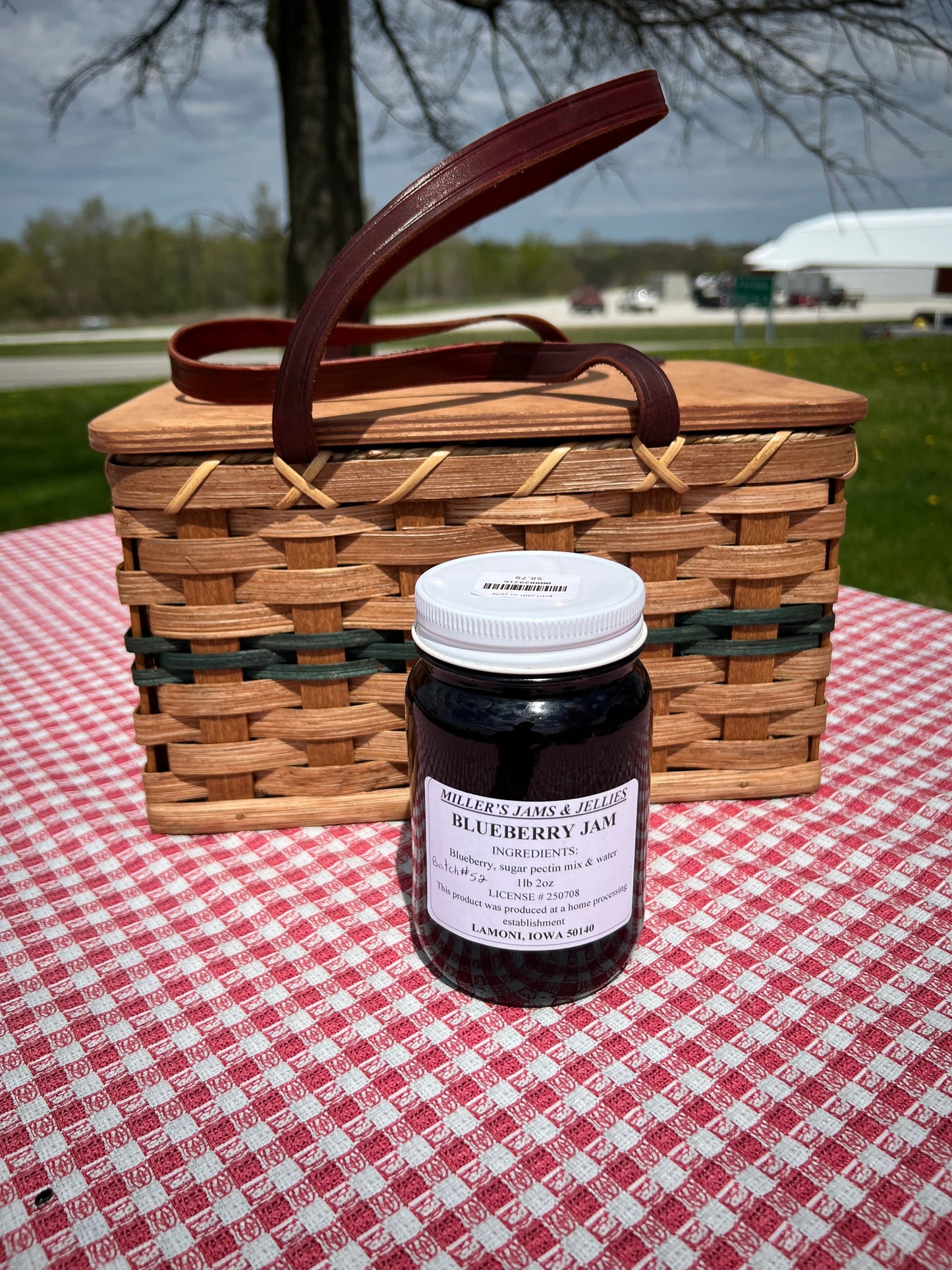 Miller's Blueberry Jam - 100% Authentic, Local Amish Made Jam