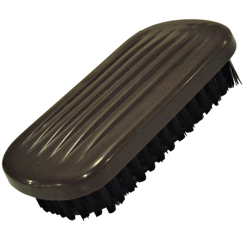 Egg scrubber brush by Rite Farm Products for cleaning chicken, duck, goose, and pheasant eggs, shown with textured bristles.