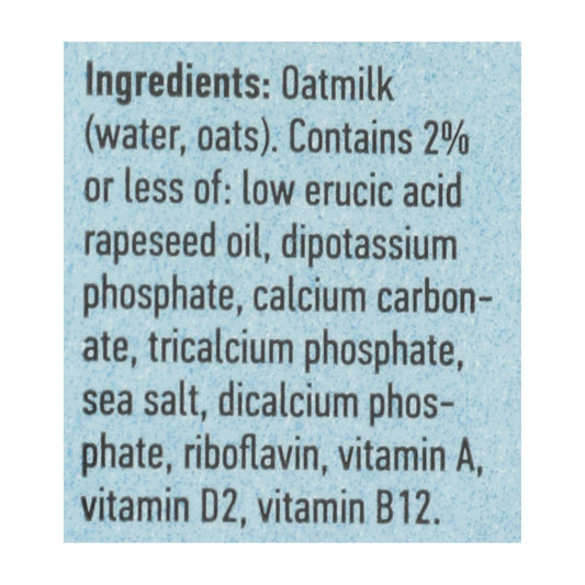 Cozy Farm Oatly Oatmilk Original in 6-32 fl oz cartons, creamy plant-based milk with oat flavor and smooth texture.