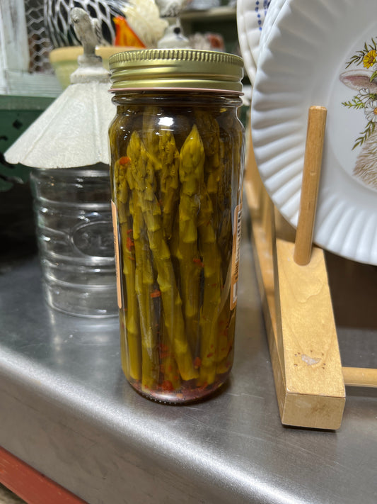 Hot Pickled Asparagus 16oz