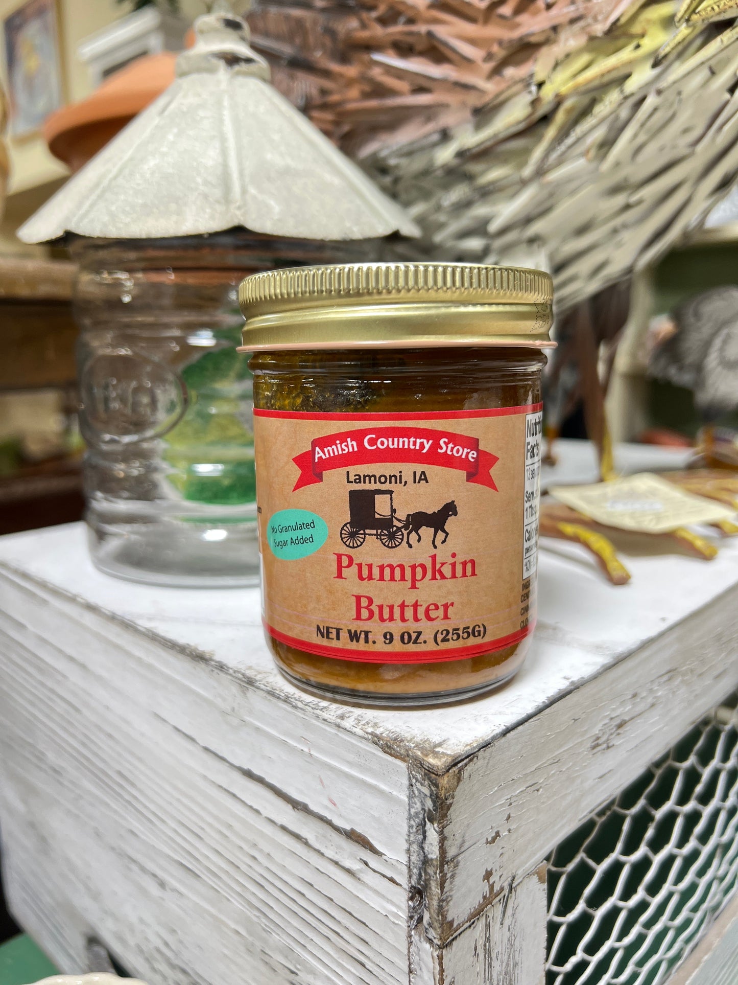 Pumpkin Butter - No Sugar Added, 9 oz.