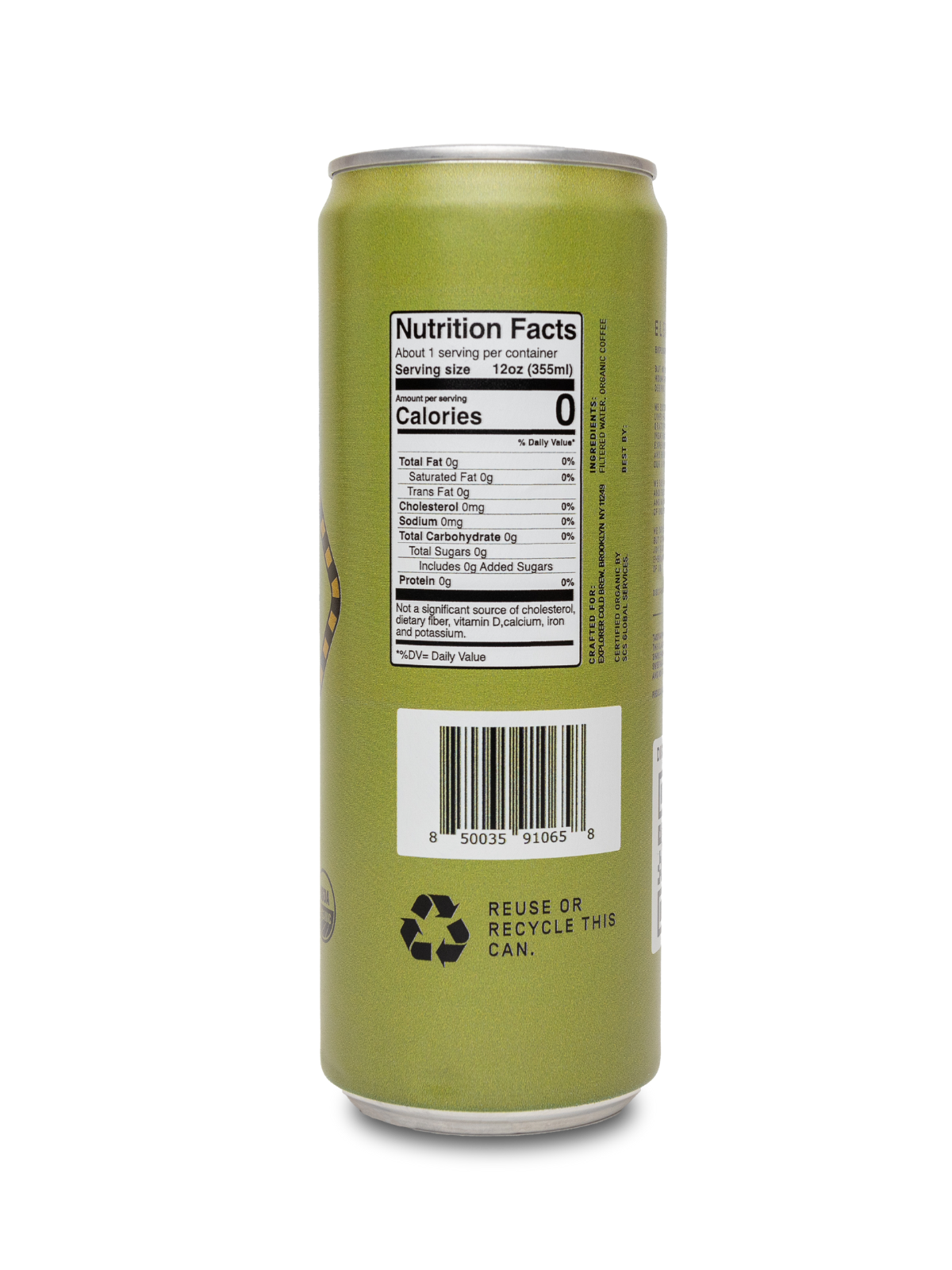 Cold Brew | Choose Your Caffeine Level | Unsweetened 12-Pack - Blessings Grow Meadows