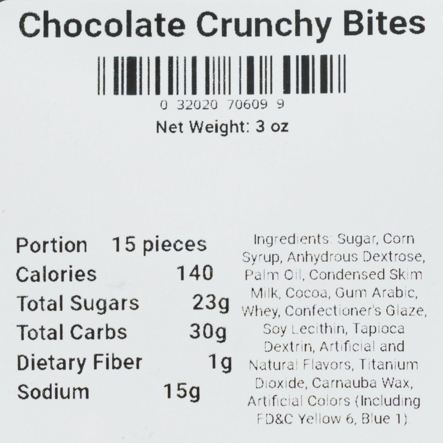 SALE | Freeze Dried Chocolate Crunchy Bites | 3 oz | Wicked Good Foods - BuyNebraska.com ~ Blessings Grow Meadows