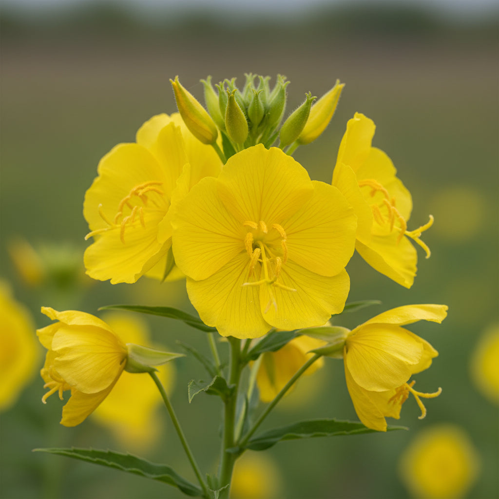 Common Evening Primrose Seeds (Oenothera biennis) – 100 Seeds, Native Perennial, Zones 3–11