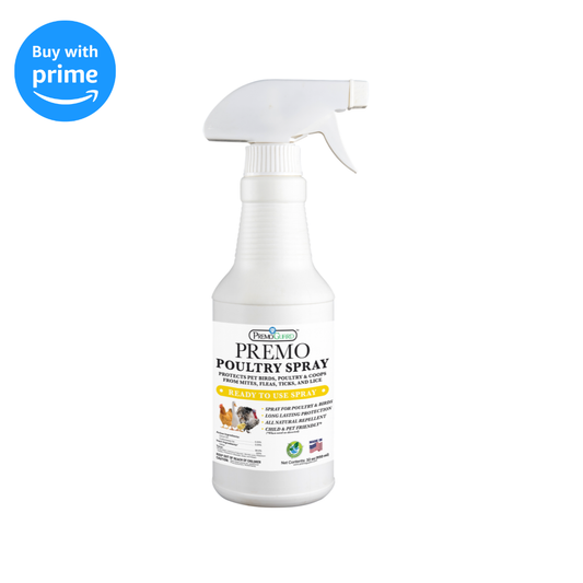 Poultry Spray - Plant Based All Natural Non-Toxic - By Premo Guard