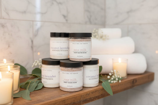 Lavender Coconut Milk Bath - Blessings Grow Meadows