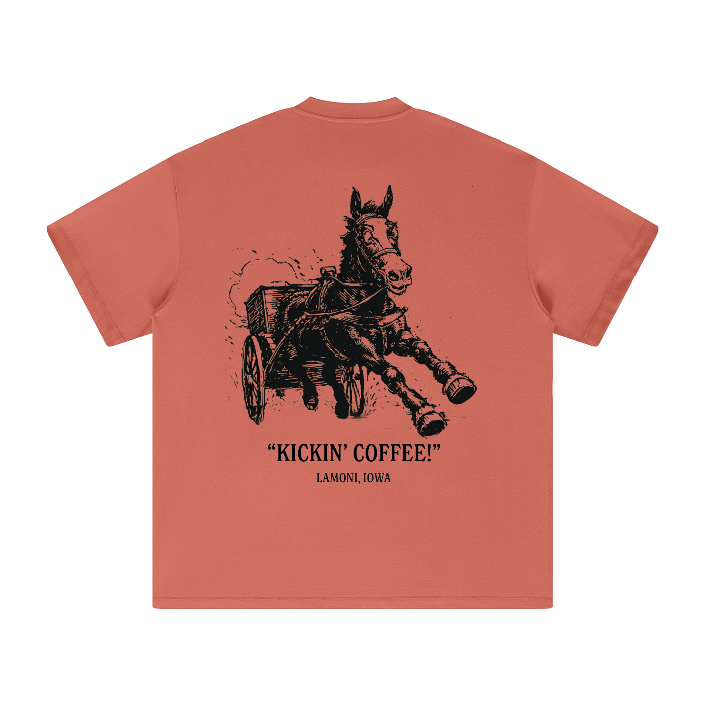 Buggy's "Kickin' Coffee" Heavyweight T-Shirt