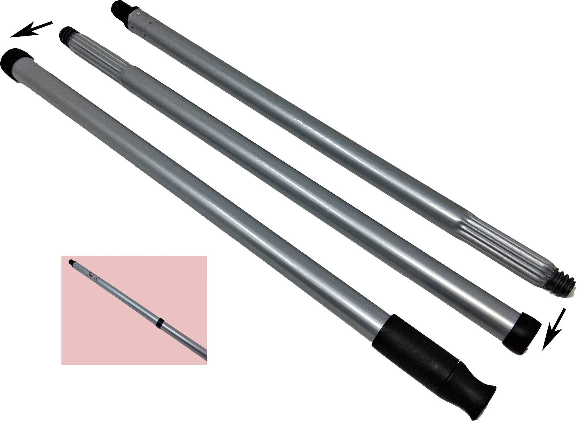 Big Wooly All Wool Dust Mop with Metal Handle - Blessings Grow Meadows