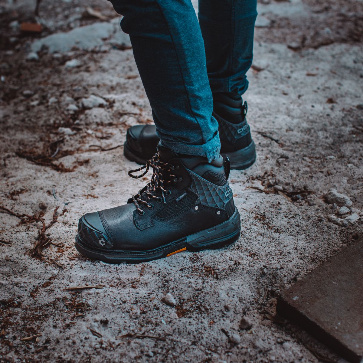 Pallet Jack 6" Composite Toe Waterproof Work Boot – Black - Blessings Grow Meadows