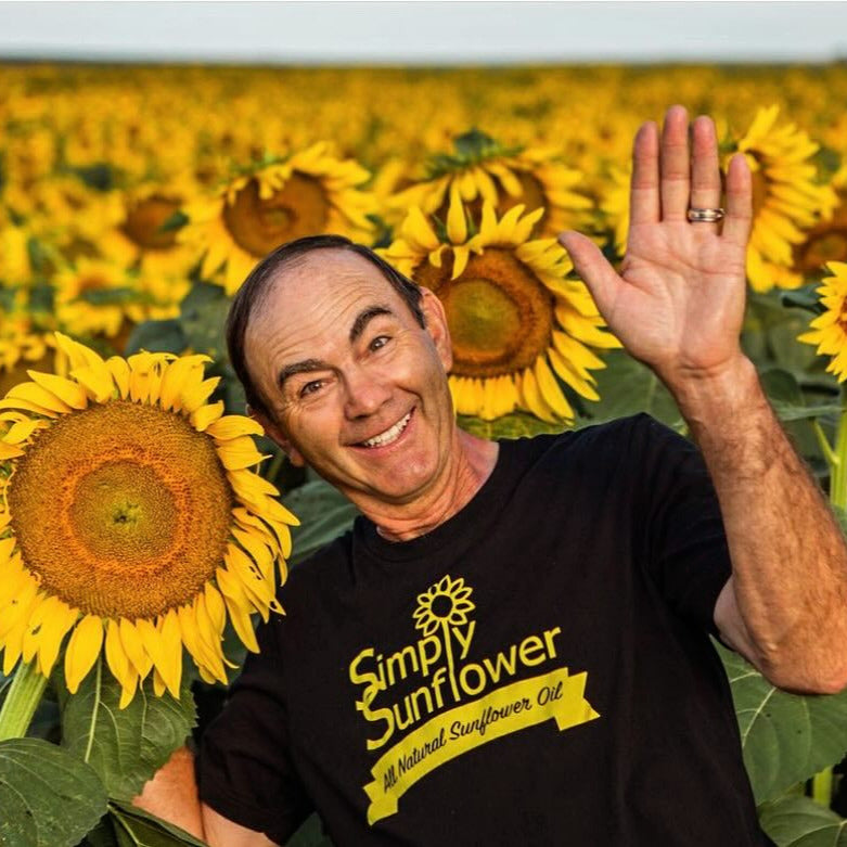 Two 8 oz bottles of Simply Sunflower sunflower oil, non-GMO, gluten and nut free, vegan food multipack from BuyNebraska.com
