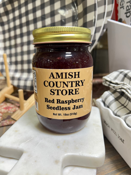 Red Raspberry Seedless Jam 18oz