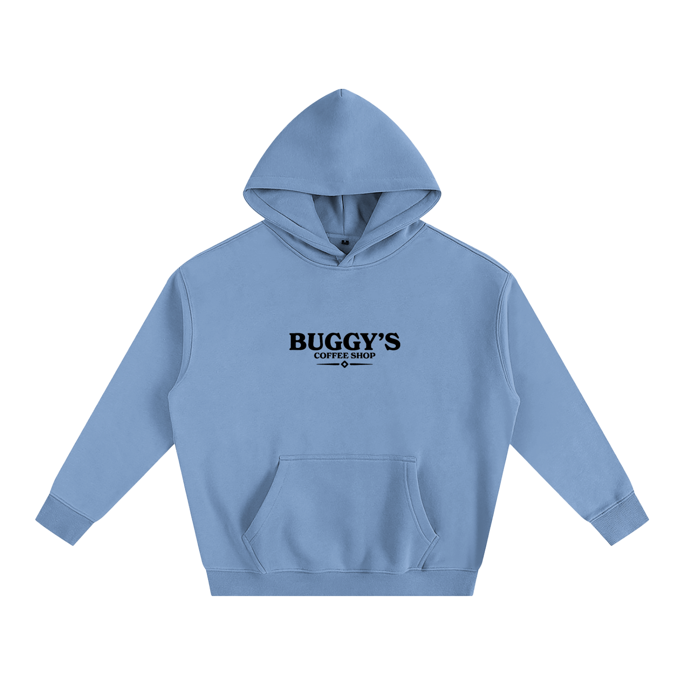 Buggy's "Kickin' Coffee" Oversize Fleeced Hoodie