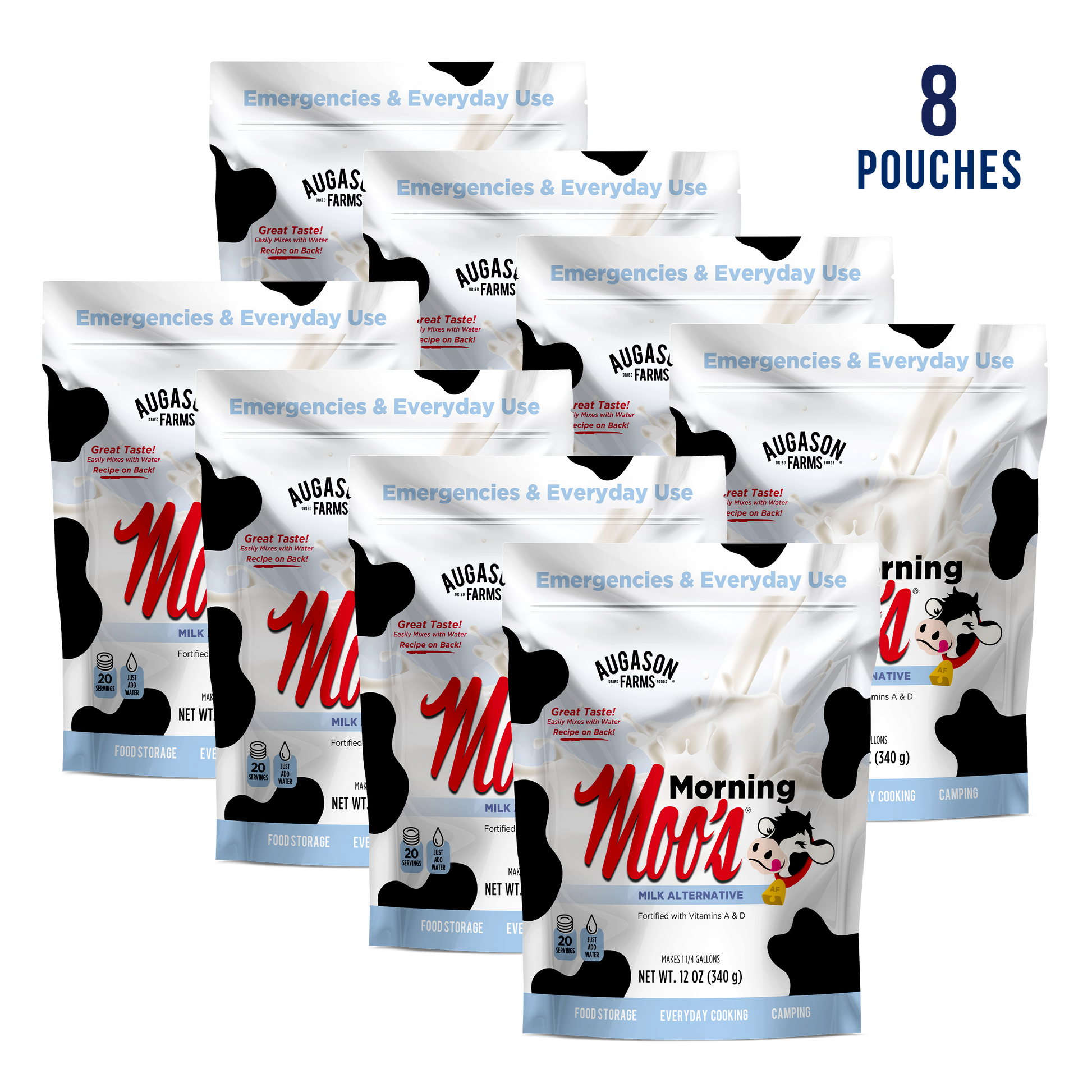 Morning Moo’s Milk Alternative Pouch, 20 Servings - Blessings Grow Meadows