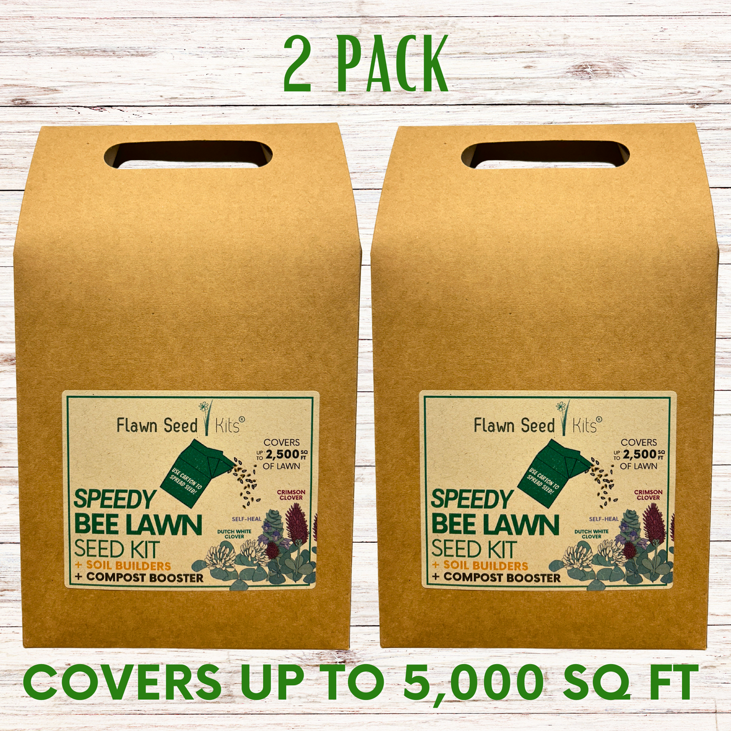 Speedy Bee Lawn Eco-Spread Carton - Blessings Grow Meadows