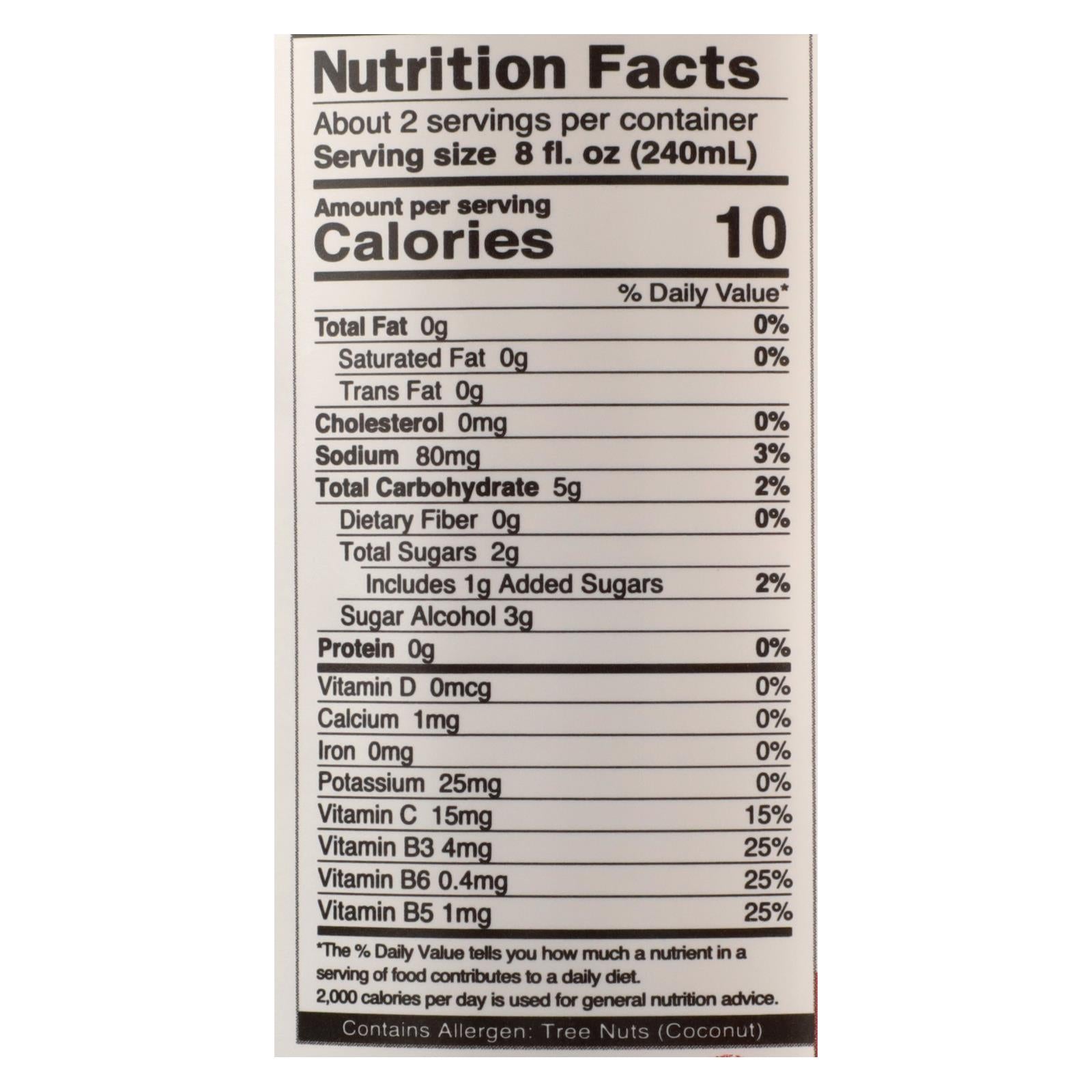 Roar Organic Georgia Peach Water (Pack of 12 - 18 Fl Oz) - Blessings Grow Meadows