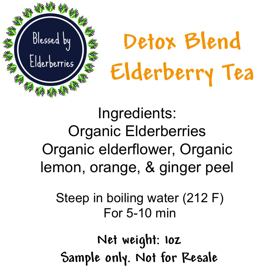 Tea Lovers Sampler Bundle - Blessed by Elderberries ~ Blessings Grow Meadows