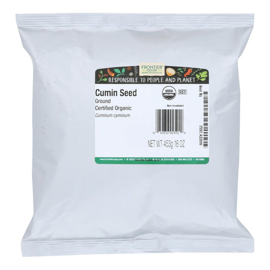 Frontier Herb - Organic  Cumin Seed Powder (1lb) - Bulk Ground Cumin - Cozy Farm ~ Blessings Grow Meadows
