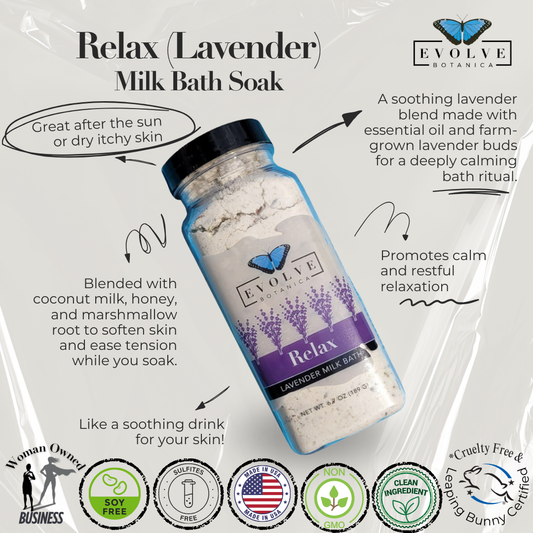 Milk Bath - Relax (Lavender)