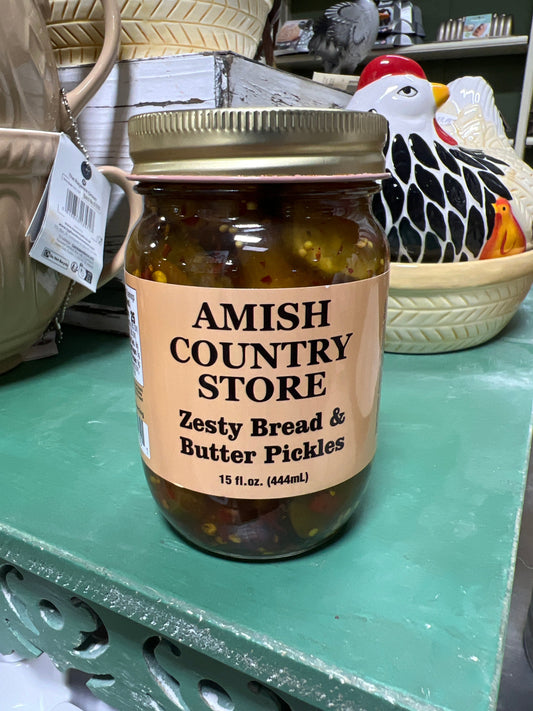 Zesty Bread & Butter Pickles 15 oz