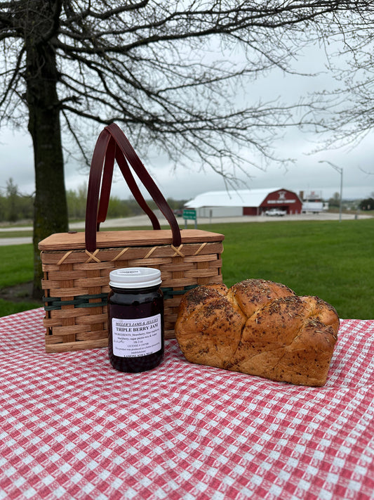 Miller's Triple Berry Jam - 100% Authentic, Local Amish Made Jam