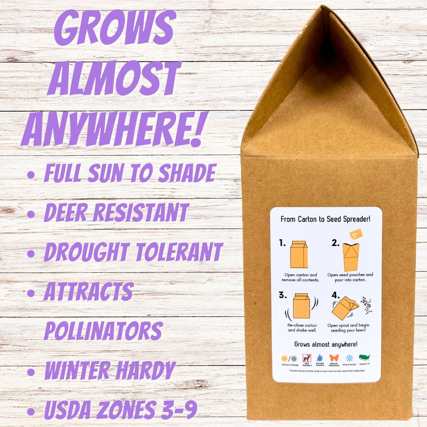 Self-Heal "Heal-All" Eco-Friendly Seeding Kit (Limited Time) - Blessings Grow Meadows