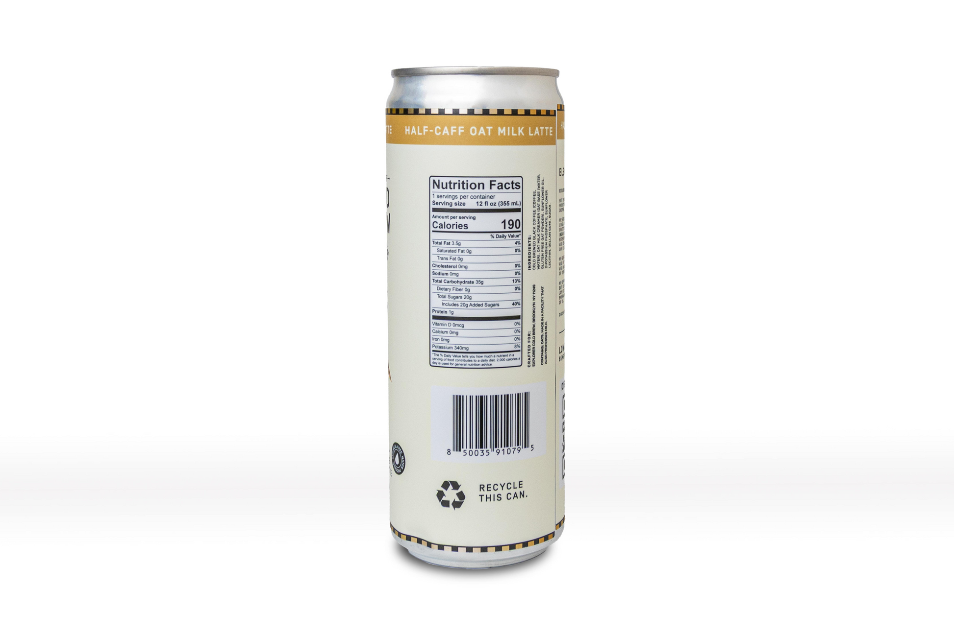 Cold Brew Oat Latte | Choose Your Caffeine Level | Rich & Creamy 12-Pack - Blessings Grow Meadows