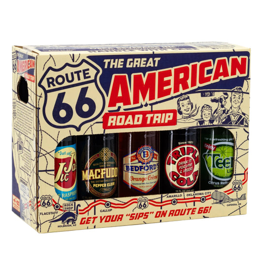 The Great American Road Trip Vintage Soda 10 Pack | 5 Flavors | Brenmar - BuyNebraska.com ~ Blessings Grow Meadows