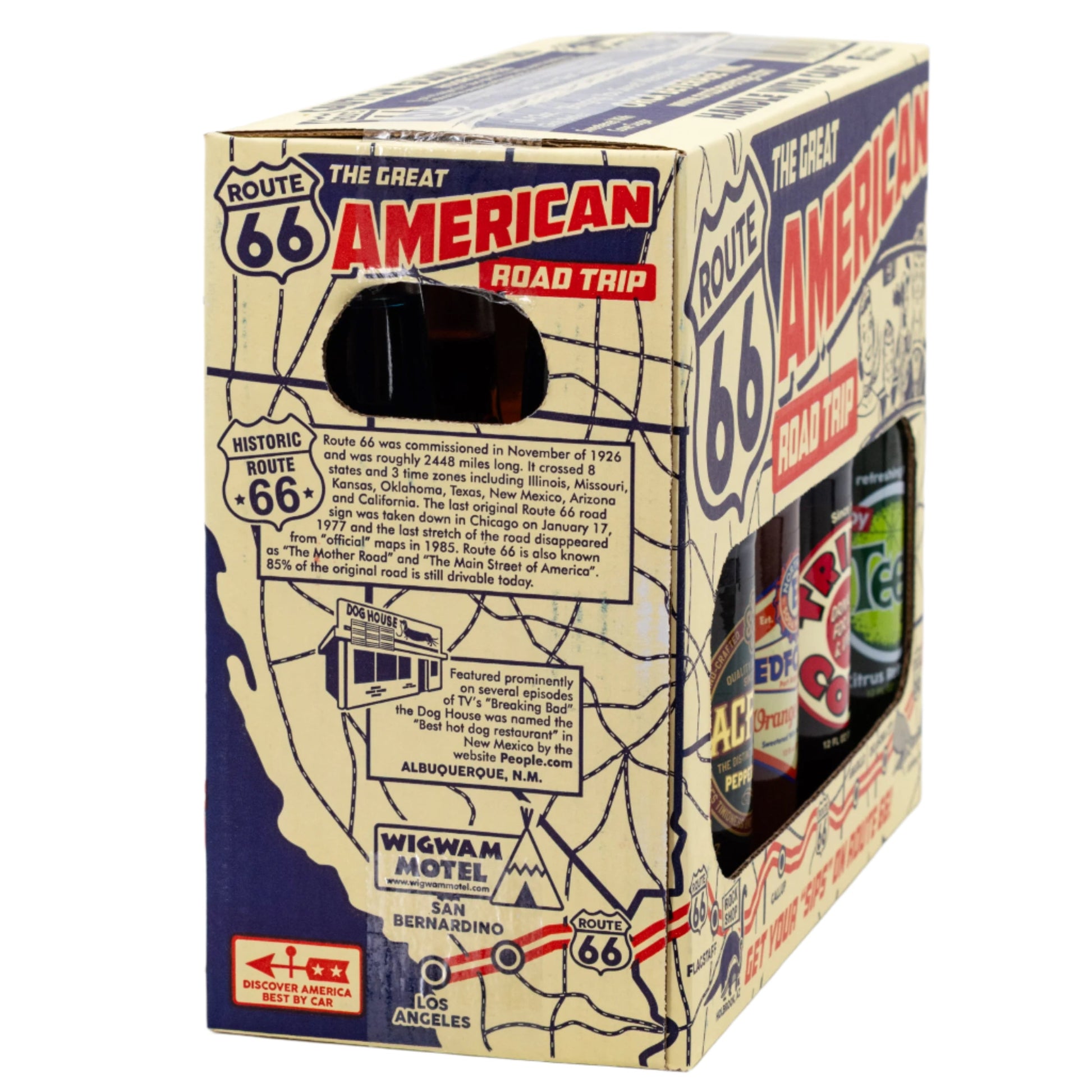 The Great American Road Trip Vintage Soda 10 Pack | 5 Flavors | Brenmar - BuyNebraska.com ~ Blessings Grow Meadows