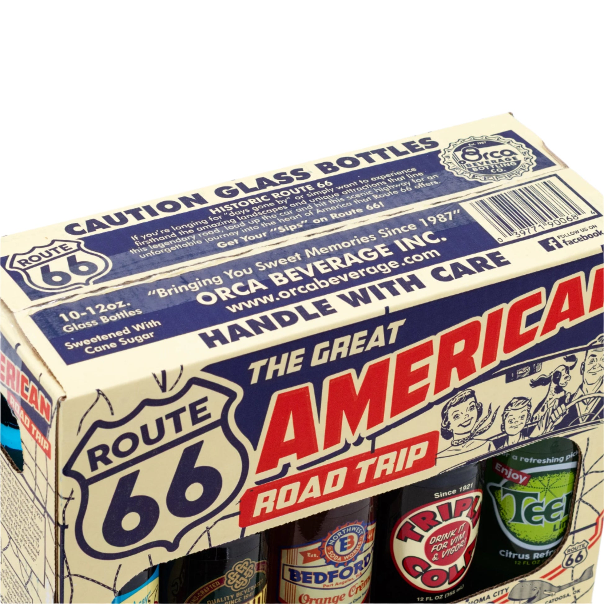 The Great American Road Trip Vintage Soda 10 Pack | 5 Flavors | Brenmar - BuyNebraska.com ~ Blessings Grow Meadows