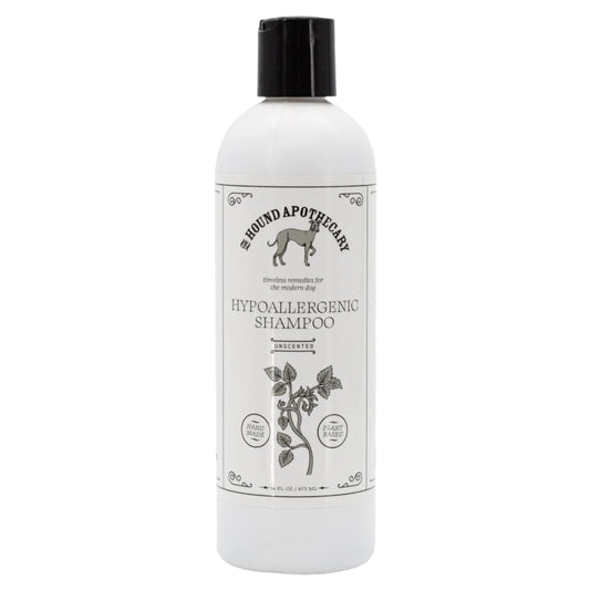 Unscented Hypoallergenic Dog Shampoo | 16 oz | The Hound Apothecary - BuyNebraska.com ~ Blessings Grow Meadows