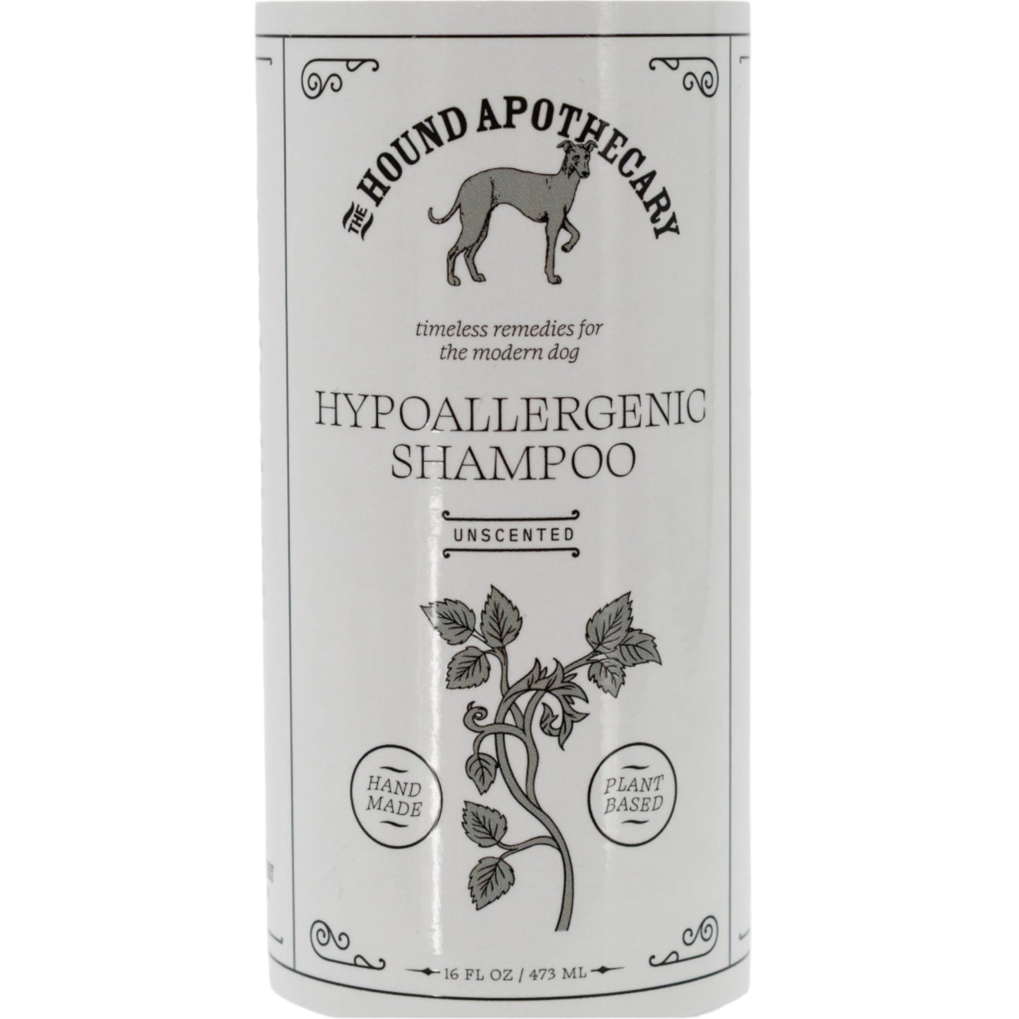 Unscented Hypoallergenic Dog Shampoo | 16 oz | The Hound Apothecary - BuyNebraska.com ~ Blessings Grow Meadows
